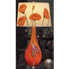 Lite Source Oriole Collection Art Glass Table Lamp With Night Light
