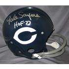 Sports Memorabilia Gale Sayers Autographed Helmet   HOF 77   RK 