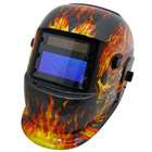GL Welding Helmet Flaming Style Solar Auto Darkening Lens Welder Mask