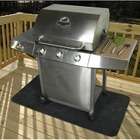 Drymate Charcoal Gas Portable Grill Mat   Size Extra large