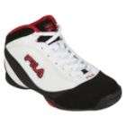 Fila Boys Slingshot Basketball Shoe   White/Black