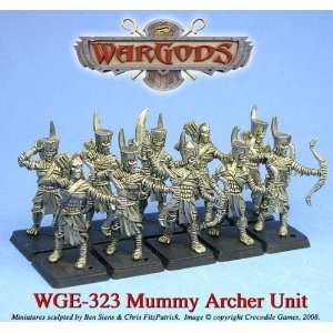  Wargods Of Aegyptus Mummy Archer Unit (10) Toys & Games
