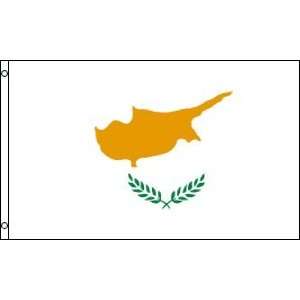  Cyprus Flag 3ft x 5ft Polyester Patio, Lawn & Garden