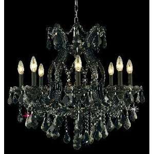  Maria Theresa Collection 9 Light 26ö Black Crystal 