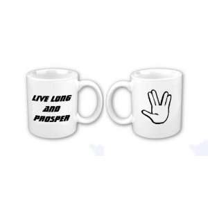 Live Long and Prosper Mug   Two Sided 