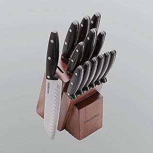 Knife Block Set   14 pcs.  Gordon Ramsay Everyday For the Home Cutlery 