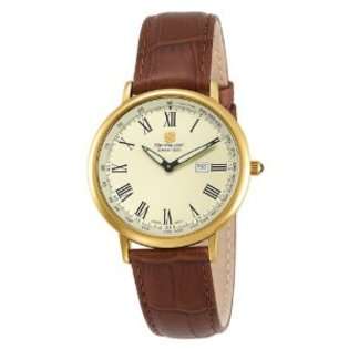   Mens TW493G Dunn Horitzon Thin Swiss Quartz Gold Watch 