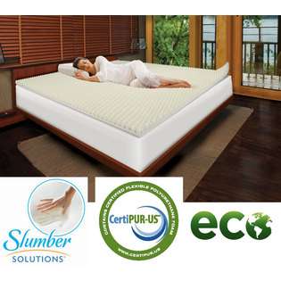  Slumber Solutions Highloft Eco 2 inch Memory Foam 