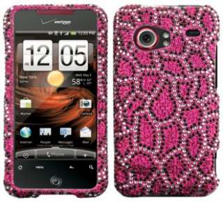 HTC Incredible Crystal Bling Cellphone Case Cover  