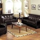 includes sofa and chair construction bonded leather seat construction 