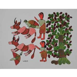  Art Aboriginal Tribal Paintings Gond Tribe India