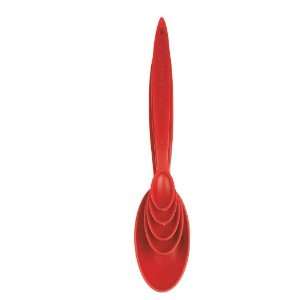 Cuisipro Red Measuring Spoons   Set of 5 