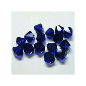  Crystal Bicone Beads 6MM Purple Velvet