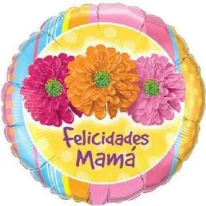   Spanish Balloons   18 Felicidades Mama Zinnias