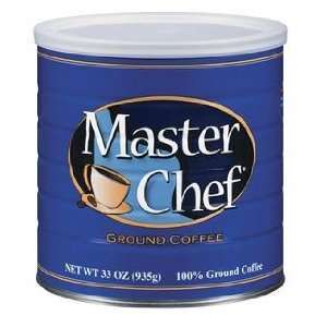 Master Chef Ground Coffee 33 Oz:  Grocery & Gourmet Food