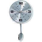 Kirch Wall Clock 1415SPOON George Nelson Stainless Spoon Pendulum