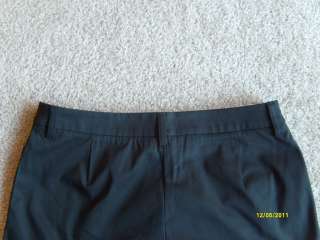Womens Size 12 JONES NEW YORK Crop Stretch Cuffed Capri Pants Waist 34 