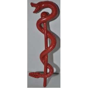  Snake Staff (Accessory Only) (Series 5) (1986) Wave 5   Original He 
