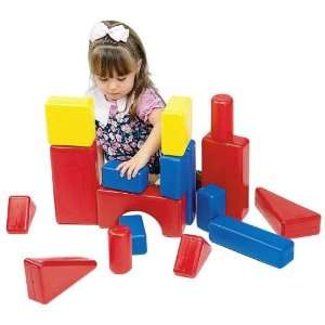  Childcraft Plastic Multi Sized Hollow Blocks   up to 10 x 