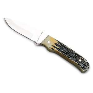  Bear Cutlery Stag Drop   point Hunter Knife: Sports 