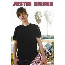 Justin Bieber Skateboard Poster   TNT Media Group   