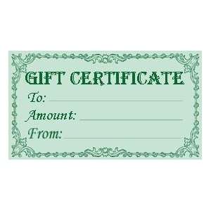  Gift Certificate: Office Products