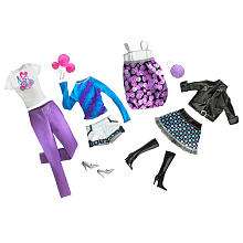   Candy Trend Fashion   Black, White and Purple   Mattel   