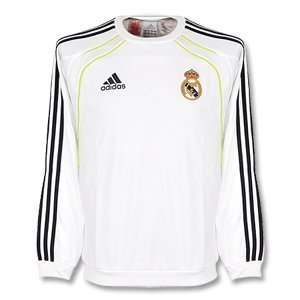  10 11 Real Madrid Sweat Top   White