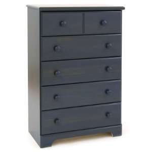  South Shore Summer Breeze Five Drawer Chest   Blueberry 