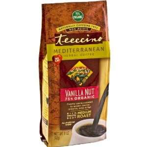 Teeccino Mediterranean Herbal Coffee Vanilla Nut 11 oz.  