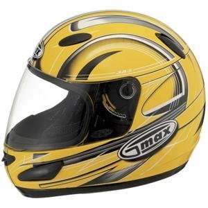  GMax GM38S Helmet   2X Large/Yellow/Black/White 