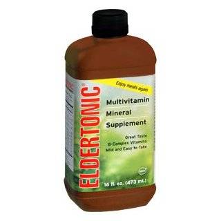  Eldertonic Multivitamin Mineral Supplement Elixir, 16 oz 