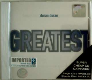 DURAN DURAN Greatest CD + Sweden Live CD NEW  