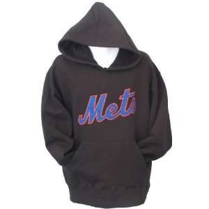  Men`s New York Mets Solid Hooded Fleece