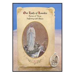 com 6pc Patron Saints of Healing Our Lady of Lourdes / St. Bernadette 