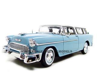 1955 CHEVROLET NOMAD BLUE 1:18 SCALE DIECAST MODEL  