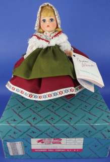 Madame Alexander International 8 Doll 518 Switzerland Miniature 