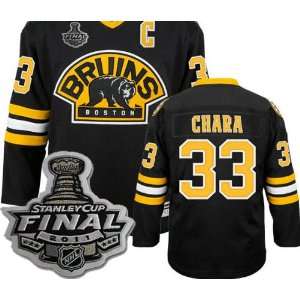  Boston Bruins #33 Zdeno Chara 3rd Black Authentic Kid Jerseys Jersey 