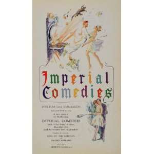  1926 Fox Imperial Comedies Varieties Silent Film Flyer 