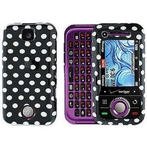   Plastic Phone Protector Case Cover Polka Dots For Motorola Rival A455
