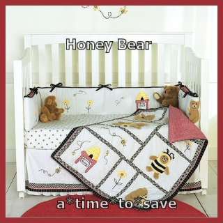   or girl this special set features 3d brown bears bee hives honey bees