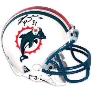   Williams Miami Dolphins Autographed Mini Helmet: Sports Collectibles