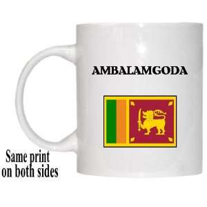 Sri Lanka   AMBALAMGODA Mug