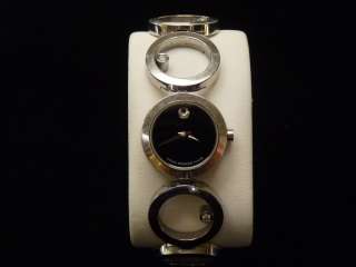 IN BOX Movado Swiss Made Womens Ono Watch Stainless Steel Diamond 