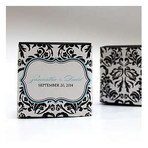  Damask Favor Boxes   Personalized   14 colors: Health 