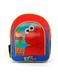 Sesame Street Elmo 11 Toddler Backpack   3 D Elmo Backpack