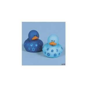 Vinyl Mini Hanukkah Rubber Duckies (12 per package): Toys 