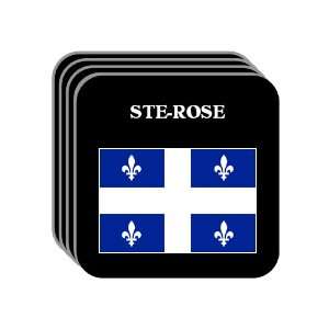  Quebec   STE ROSE Set of 4 Mini Mousepad Coasters 