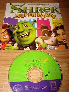 SHREK SUPER PARTY Kids Gamecube & Wii Game  