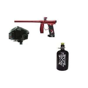  NEW EMPIRE INVERT MINI RED PAINTBALL MARKER PACKAGE 5 